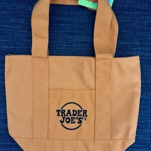 Limited Edition HalloweenTrader Joe's Orange Mini Tote Bag